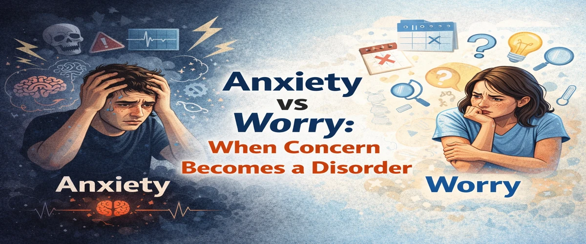  Anxiety vs Worry: When Concern Becomes a Disorder